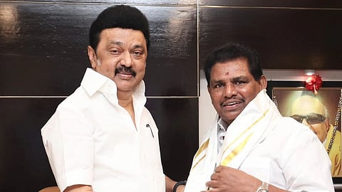 MK Stalin - Anitha R Radhakrishnan
