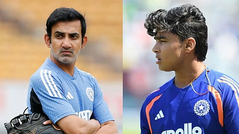 Gautam Gambhir and Vaibhav Sooryavanshi