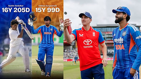 Vaibhav Sooryavanshi Surpasses Sachin Tendulkar To Be India's Youngest Debutant
