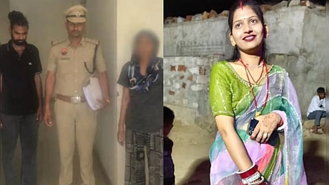 Police arrested Ankit, and his girlfriend Rajni Devi for killing his wife
