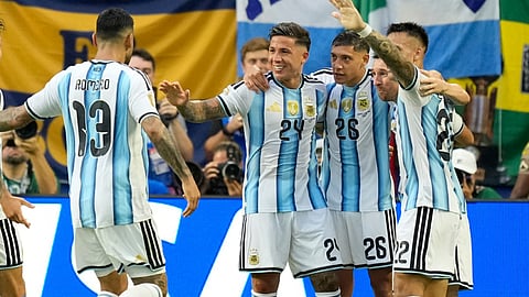 FIFA World Cup 2026: ಕೊನೆಯ 15 ನಿಮಿಷದಲ್ಲಿ 3 ಗೋಲು; ಈಜಿಪ್ಟ್ ಮಣಿಸಿ ಕ್ವಾರ್ಟರ್ ಫೈನಲ್‌ಗೆ ಅರ್ಜೆಂಟೀನಾ ಲಗ್ಗೆ!