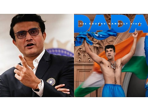 Sourav Ganguly - First-Look Poster Of Dada: The Sourav Ganguly Story 
