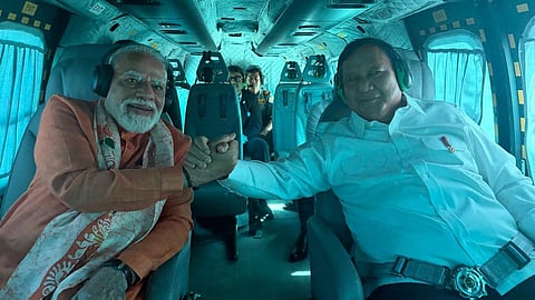 PM Modi shares aerial view of ‘majestic’ Prambanan Temple