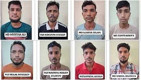Eight Bangladeshi nationals detained for illegal entry, working at Mangaluru construction site