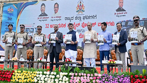 ವಿಧಾನಸೌಧದಲ್ಲಿ ನಡೆದ ಕಾರ್ಯಕ್ರಮದಲ್ಲಿ ಸಿಎಂ ಡಿಕೆ ಶಿವಕುಮಾರ್