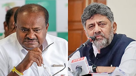 H D Kumaraswamy and D K Shivakumar 