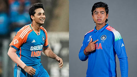 Abhishek Sharma - Vaibhav Sooryavanshi 
