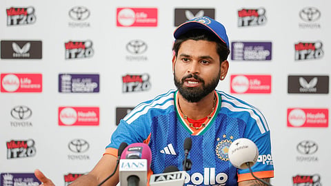 Shreyas Iyer in press conference