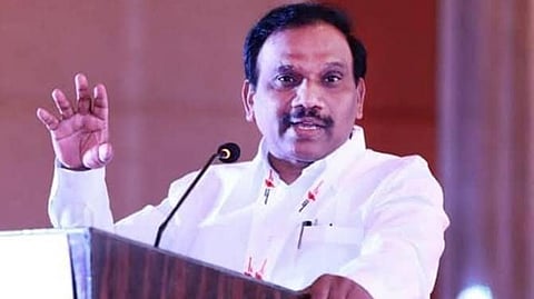 DMK leader A Raja 