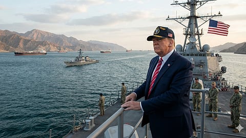 Donald Trump-Hormuz (AI Image)