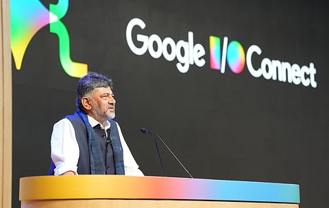 Chief Minister D K Shivakumar
 inaugurated Google I/O Connect India 2026 in Bengaluru 