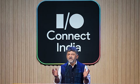 CM DKShivakumar
 at Google I/O Connect India 2026