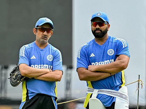 Gautam Gambhir and Rohit Sharma