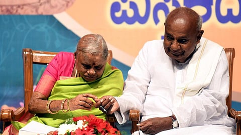 Former Prime Minister H.D. Deve Gowda’s wife Chennamma survived an acid attack in 2001