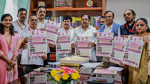 Dr G Prameshwar released released the brochure inviting applications for the ‘Vipra Swa Udyama Nera Sala Scheme’ for 2026–27.
