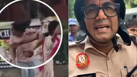 andeep Lamba was removed from the Jantar Mantar protest site