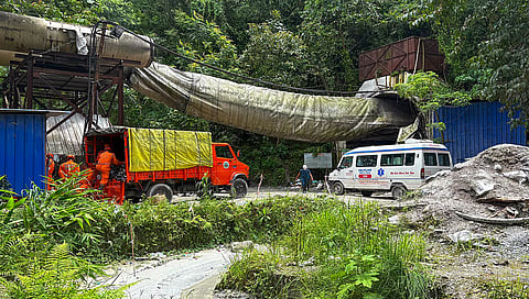 Sikkim tunnel collapse