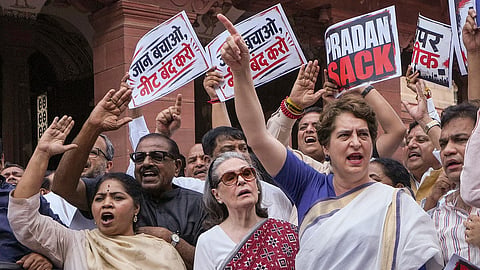 Congress protest