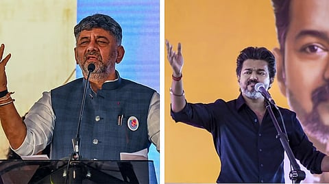 D K Shivakumar, Vijay 