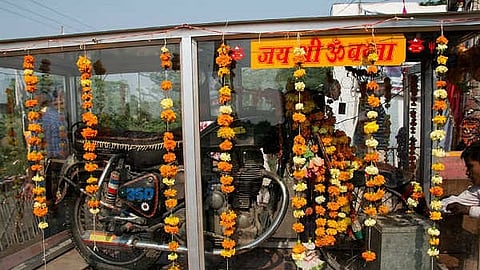 Bullet Baba temple, Rajasthan