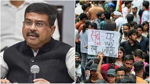Dharmendra Pradhan in his resignation letter