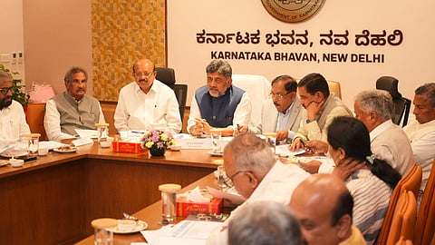 CM DK Shivakumar Meeting with Karnataka MPS