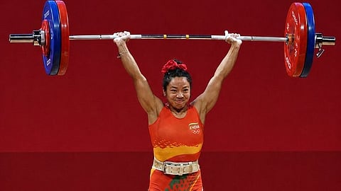 Mirabai Chanu clinched her third consecutive Commonwealth Games gold medal