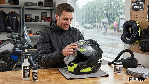 Rainy Season Helmet Care