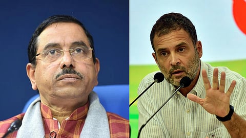 Pralhad Joshi, Rahul Gandhi