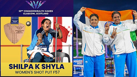 Kannadathi Shilpa K S won medal at Commonwealth Games
