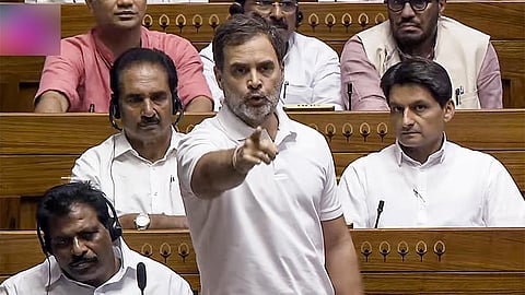 Rahul Gandhi Targets RSS, Amit Shah In Parliament