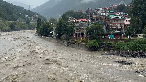 Heavy rains lashed Himachal Pradesh