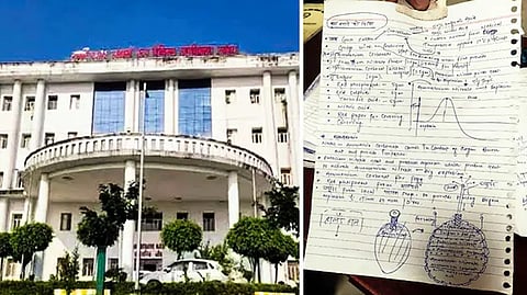 The document was found at Ayodhya's Rajarshi Dashrath Autonomous State Medical College