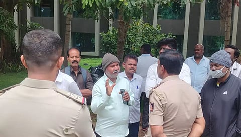 ‘Go back Modi’: DSS protesters condemn PM’s visit to Mysuru