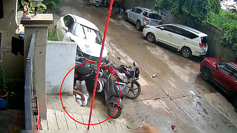 Minor Rams 7 Bikes, Runs Over Senior Citizen In Hyderabad Shocker