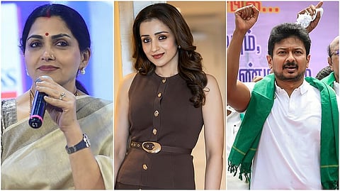 Khushbu Sundar, Trisha , Udhayanidhi Stalin