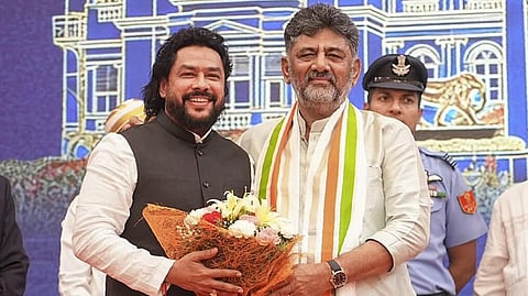 Shivakumar defends B Nagendra