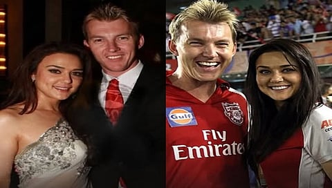 Brett Lee, Preity Zinta
