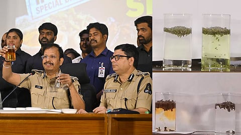 VC Sajjanar Demonstrates How to Identify Adulterated Spices