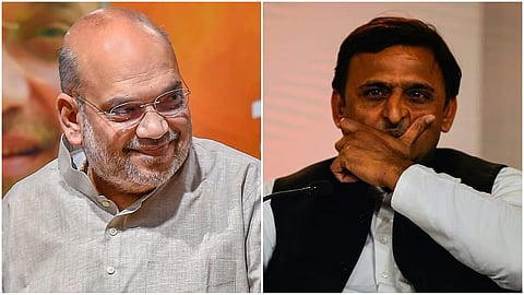 Amit shah- Akhilesh yadav