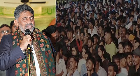Actor Darshan in Ramanagara Karaga Utsav 