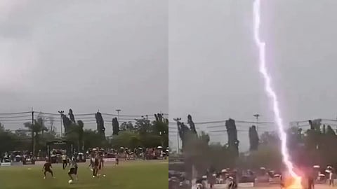 Thai Footballer Dies As Lightning Strikes During Match