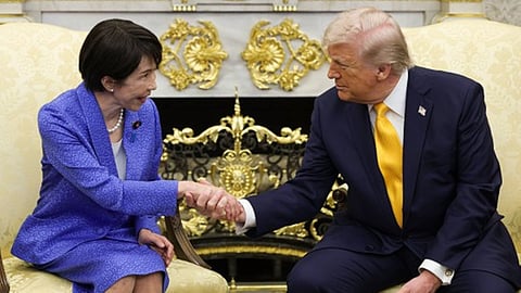Japan PM- Donald Trump 