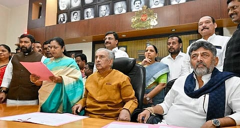 Gayatri Shante Gowda oath taking 
