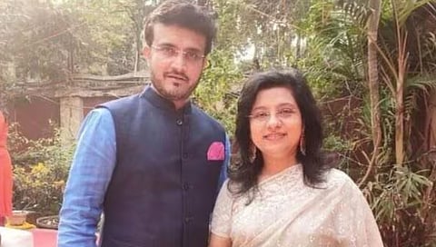 Sourav Ganguly - Dona Ganguly