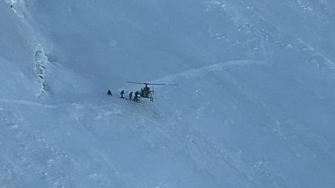Indian Army Aviation pilots evacuated a casualty