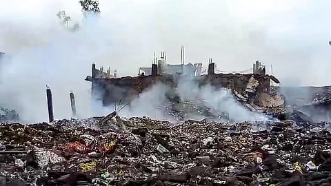 firecracker factory blast