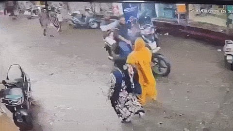 Falling Tree Brings Down Live Wire