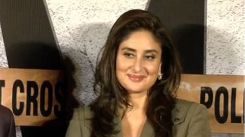 "I always tell my son, if he wants to cry, he should," says Kareena Kapoor Khan at 'Daayra' trailer launch 