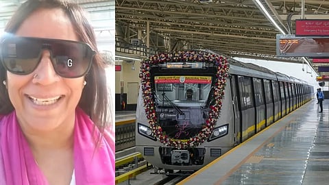 A woman lauded Bengaluru Metro commuters for disciplined boarding